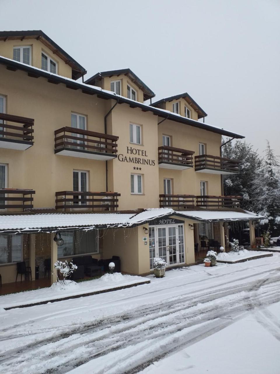 Hotel Gambrinus Abbadia San Salvator Exterior foto